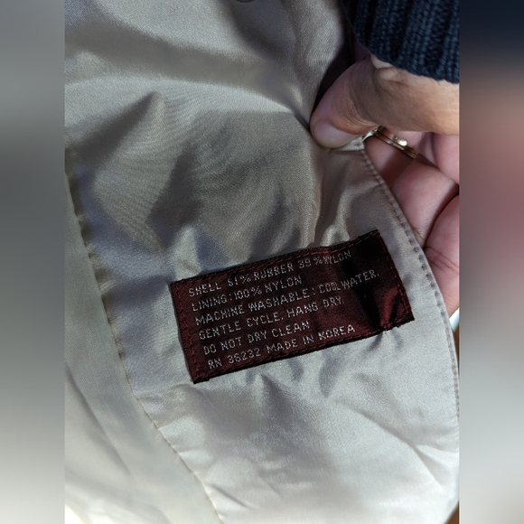 J.Gallery Long Tan Trench Coat with Belt - Picture 11 of 16